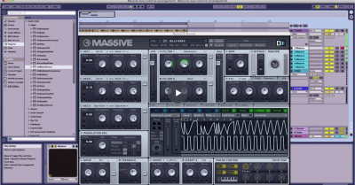 Making A Synth Bass Patch: NI Massive