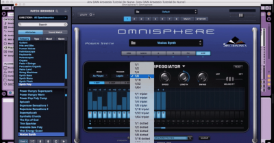 Arpeggiator: Omnisphere 2