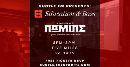 Sublte event flier Sublte event flier